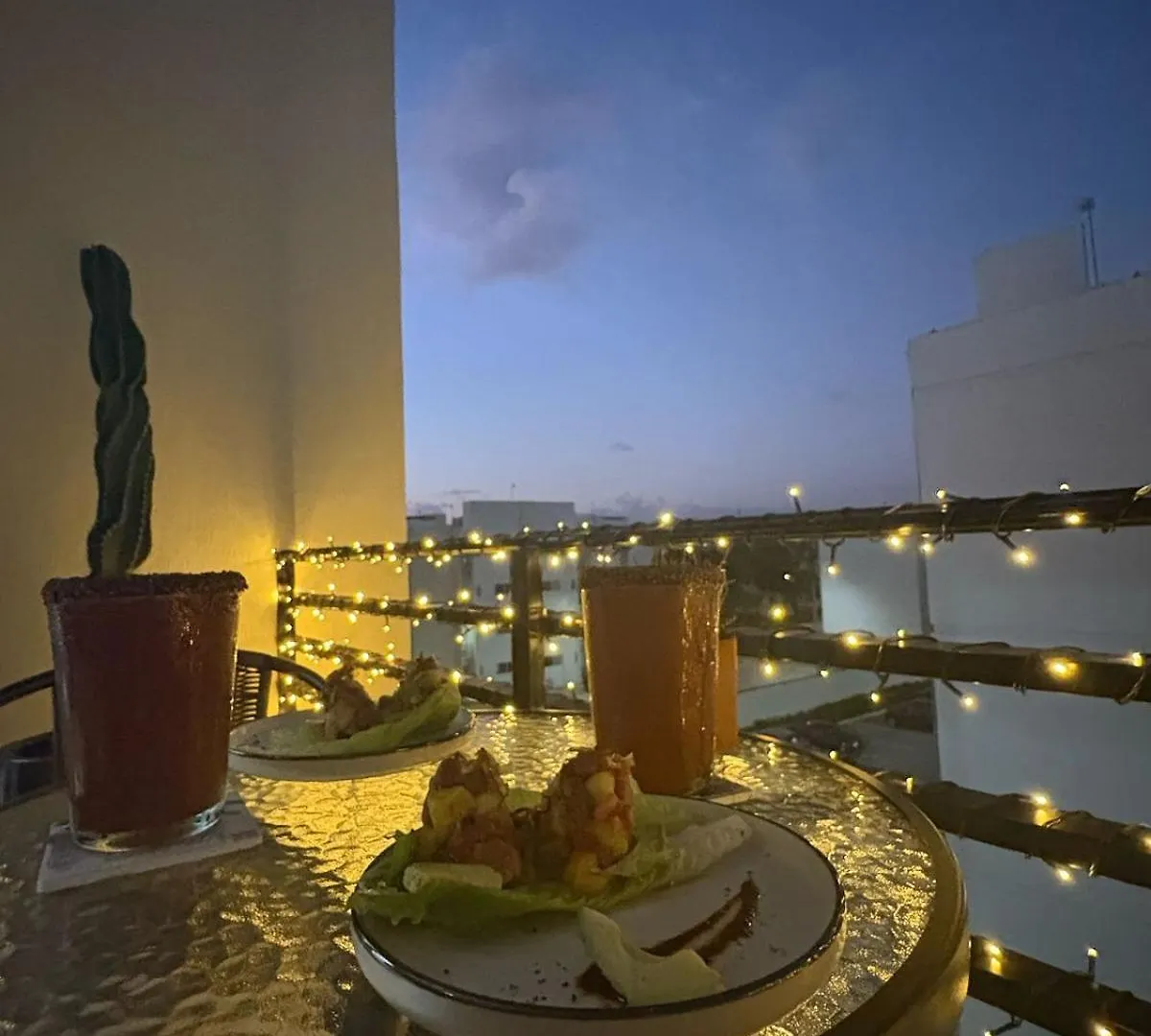 Pansiyon Habitacion Privada En Penthouse Con Roof Top Playa del Carmen Meksika